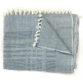 Aegean Waffle Weave Handwoven Cotton Blanket