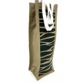 Camoflage Handwoven Bottle Bag