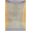 Mustard Striped Handwoven Cotton Tablecloth