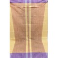 Yellow Striped Handwoven Cotton Tablecloth