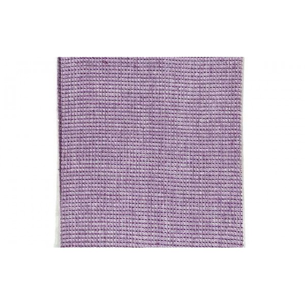 Lilac handwoven cotton waffle weave towel