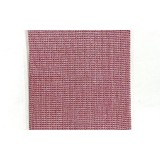Rouge pink handwoven cotton waffle weave towel