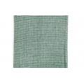 Basil green handwoven cotton waffle weave towel