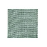 Basil green handwoven cotton waffle weave towel