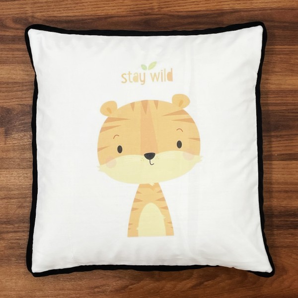 Cushion Cover_Animal Print with Quote08