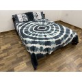 Tie Dye Double Bed Sheet_TDDB78