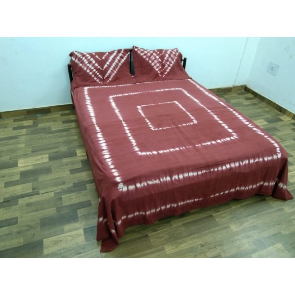 Tie Dye Double Bed Sheet_TDDB82