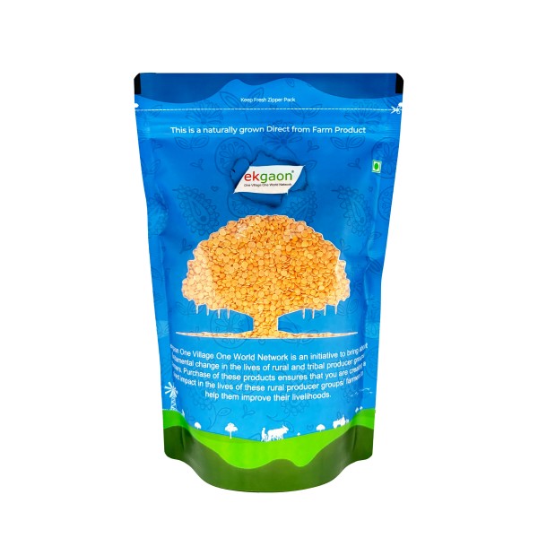 Unpolished Desi Masoor Dal - Dhuli 850g