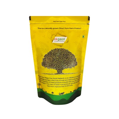 Unpolished Desi Moong Dal - Sabut (whole grain with skin Green Gram) 1kg