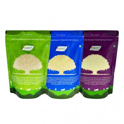Healthy Traditional Millets Combo 4 (Kodo Millet 500g,Foxtail Millet (Thinai)500g), LIttle Millet (Kutki) 500g)