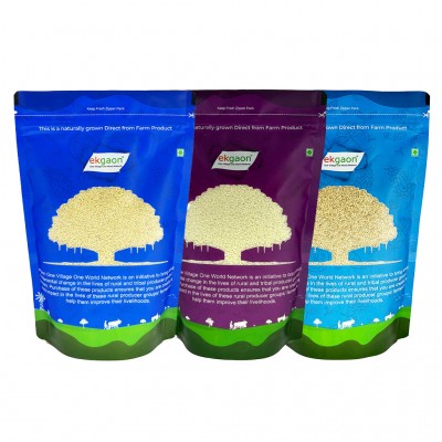 Healthy Traditional Millets Combo 5 (Kodo Millet 500g, Foxtail Millet(Thinai) 500g ,Barnyard Millet 500g)