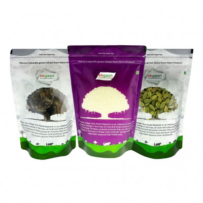Sankranti Combo (Premium Aromatic Rice 1kg , Cardamom - Eliachi 50g , Dates Palm Jaggery)500g