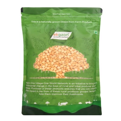 Unpolished Desi Chana Dal (Split Bengal gram) 500 Gms