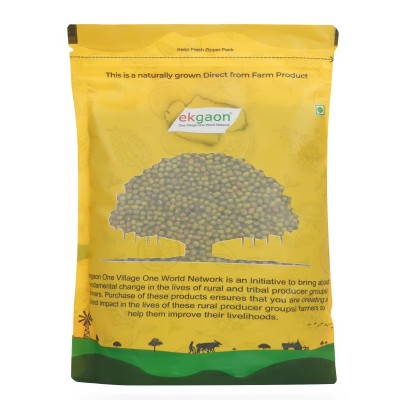 Unpolished Desi Moong Dal - Sabut (whole grain with skin Green Gram) 500 Gms